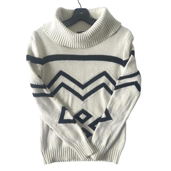 Ralph Lauren Sweaters - Lauren Jeans Co. Ralph Lauren Women Turtleneck cotton Blend Boho Knit Sweater-S